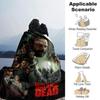 1pc Walking Dead Throw Blanket Soft Flannel, Cozy All Season Polyester Perfect for Home, Office