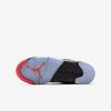 Air Jordan 5 Retro Low BG 'Neymar' (Unisex) Scarpe da Basket Bambino Riflettenti Argento / Nero / Infrarosso 23 846316 025