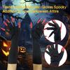 Cool Halloween Gloves Long Section Spooky Claw Dress Up Gloves Fashionable Long Nails Cosplay Halloween Funny Gloves