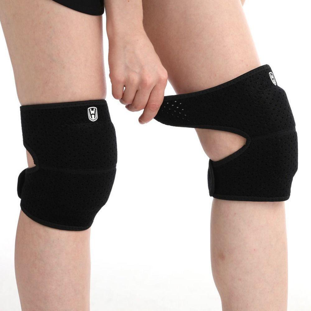 1Pair Anti-collision Sports Dance Knee Pad Sponge Knee Braces Knee Protector Support Fitness Gear