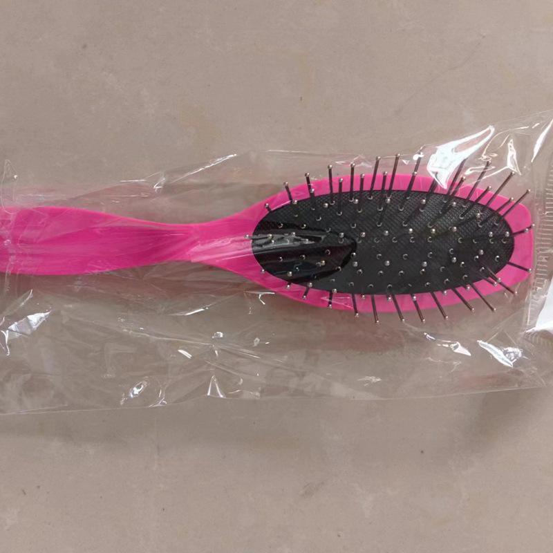 

Профессиональная расческа с широкими зубьями и стальными штифтами на пневмоподушке для париков - Аксессуар для красоты и парикмахерского искусства