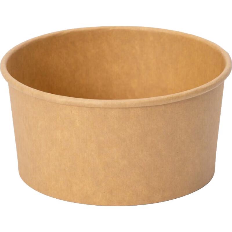 Disposable 750ml Paper Salad Bowl