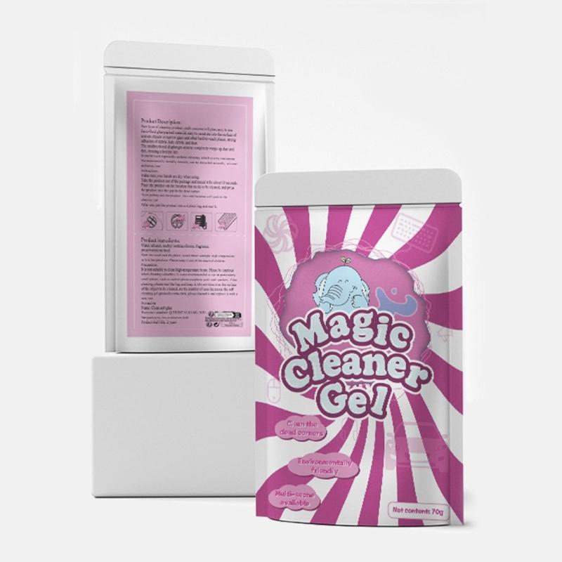 Reusable Cleaning Putty Sticky Gel For Tight Space Car Interior Home Appliances Durable Dust Collector