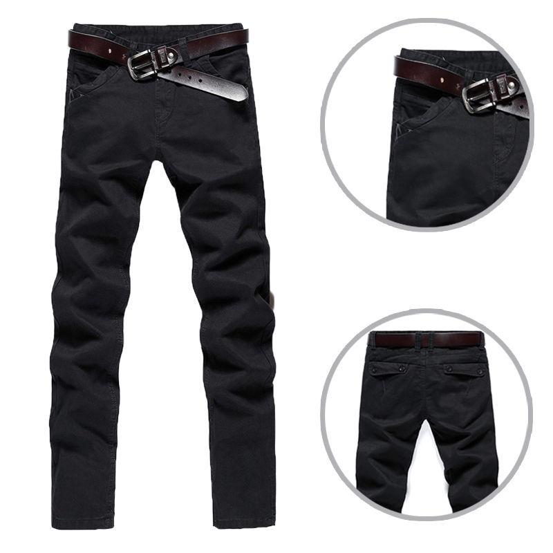 Four Seasons Wear New Men'S Casual Pants Loose Straight Work Pants Military Green Work Pants Men'S Wear Resistant