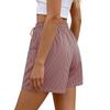 Shorts Für Damen Gestreift Lässig Sommer Locker Tasche Shorts