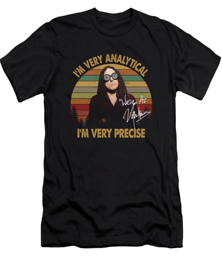 

Vtg Weird Al Yankovic I Am Prices Cotton Black Full Size Men Women Shirt TT216 Unisex T-Shirt L