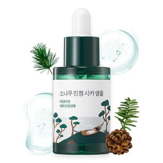 ROUND LAB Pine Tree Cica Serum 30ml Skin Roughness Care Redness Exfoliation Sensitive Low Irritation Mild Ampoule
