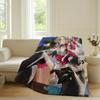 Game Wuthering Waves Carlotta Blanket For Sofa Office Bed Plane Travel Sleep Read Relax Camping Soft And Warm