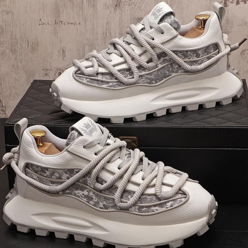 Fashion NEW Men's casual Dad shoes Men's outdoor flat lightweight men's casual sneakers Zapatillas Hombre a45