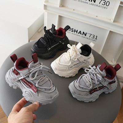 Neue Sommer-Mesh-Laufschuhe für Kinder - Atmungsaktiv, Weiche Sohlen für Jungen & Mädchen, Im Dad Shoes Stil