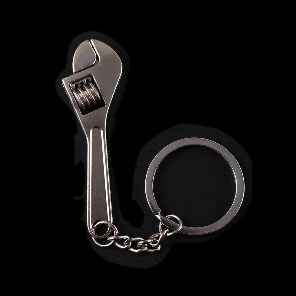 Holder Jewelry Gift Bag KeyRing Simulation Spanner Car Key Ring Spanner Key Chain Wrench Keychain