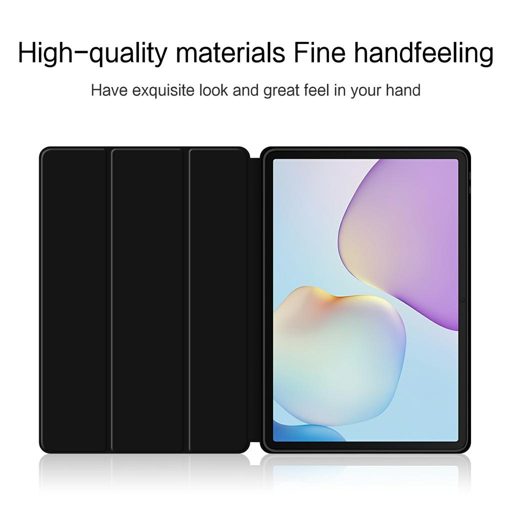 Für Samsung Galaxy Tab A11+/Tab A9+ Hülle Katzen-Schnallenverschluss Leder Schutzständer Abdeckung