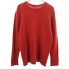 ZANONE Made In Italy 100% Wool Long Sleeve Crew Neck Sweater 54 Red Knit Men's Used
