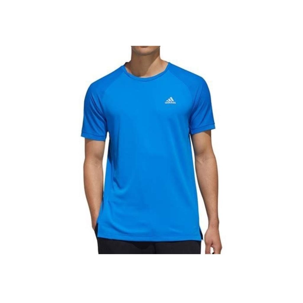 Adidas Tennis H.Rdy Quick-Dry Breathable Casual Tennis Shirt Men Tops Blue FK1421