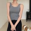 Women Sleeveless U Neck Tees T Shirt Ladies Tee Shirt Street Vest Wear Top