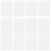 62KD Pack of 12 Adhesive Photo Corner Sticker for Scrapbooking and Album