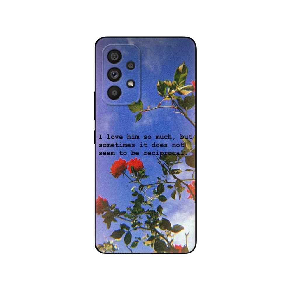 For Samsung Galaxy A53 5G Case 6.5inch Back Cover On Samsung A73 5G Phone Cases Galaxy A33  Bumper Silicon Black Tpu Case