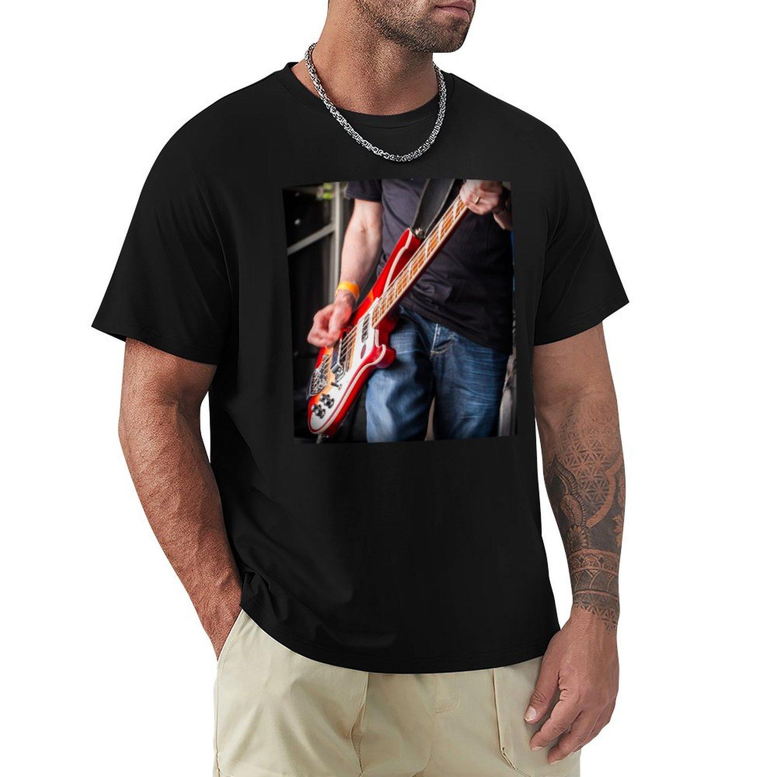 

Rickenbacker bass TShirt tees Man tshirt animal prinfor boys designer t shirt men 4XL