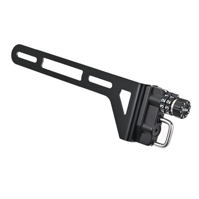 Daytona 49411 Motorcycle Helmet Lock for License Plate Right Side Helmet Holder Dial Type