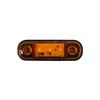 Rea 10PCS 12-24V 3 LED Universal Side Marker Clearance Warning Car Lights Trailer Truck Boat Bus Caravan
