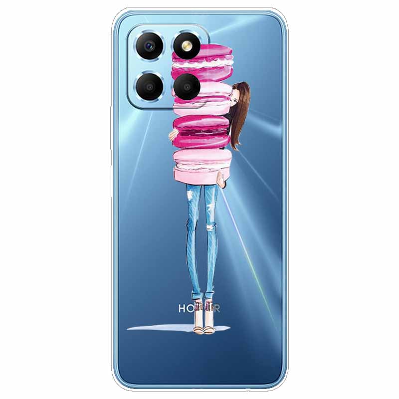 For Honor X6 Case HonorX6S Transparent Soft TPU Silicon Phone Cover For Huawei Honor X6S 2022 Case 6.5 Inche VNE-LX1 Clear Funda
