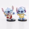 Anime Lilo & Stitch Happy Guitar Stitch Figure Ornament