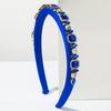 Heavy Industry Diamond Inlaid Sponge Fine Hair Headband For Women Exquisite And Versatile High-end Light Luxury Simple Hair Accessories