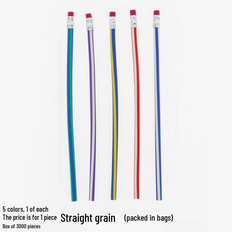Unbreakable Soft Pencil Novelty: Bendable Toy & Creative Transforming Stationery Gift