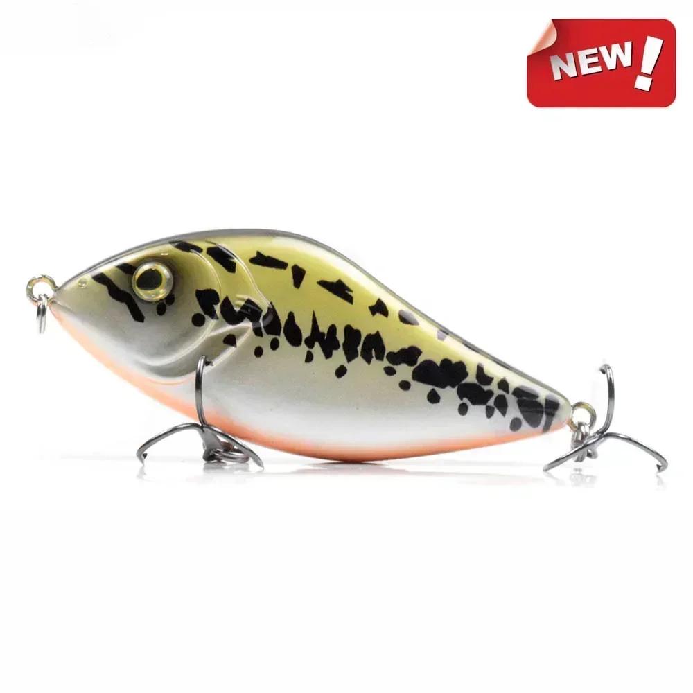 Slow Sinking Type with Rattling Beads Lure 10cm/7cm 45g/15.5g 3D Fish Eye Imitation Artificial Hard Bait Imitation Dogfish Lures