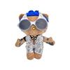 Plush Figure Highquality Silver Short Plush 25cm Gift Perfect
