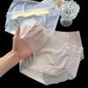 Lady Summer Ultra Thin Pure To Sweet Abdominal Lift Hip Without Trace In Waist Triangle Briefs