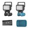 1Pcs Led Work Light 3/4/5Inch With Handle And Dual Usb Interface Suitable For 18V Lithium-Ion Battery Flashlight