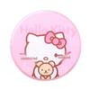 Transparent Cartoon Storage Box: Cute Round Organizer for Snacks, Candy, Gifts, or Cosmetics.