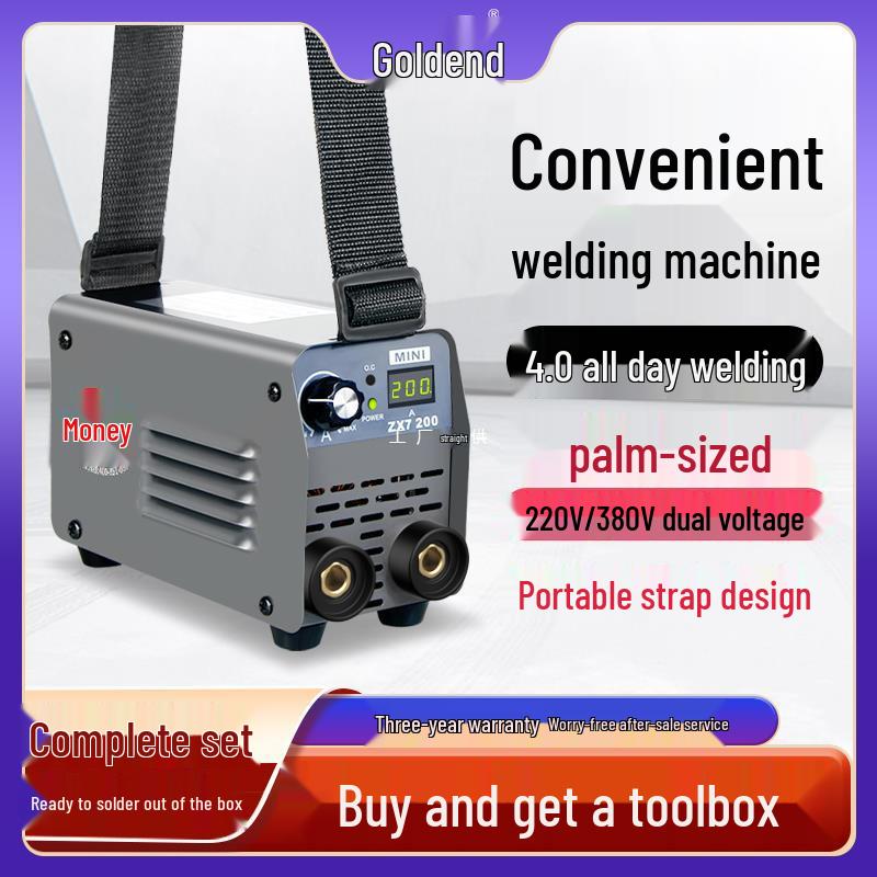 Household & Industrial Dual Voltage Electric Welder 220V/380V - Full Mini Portable Set