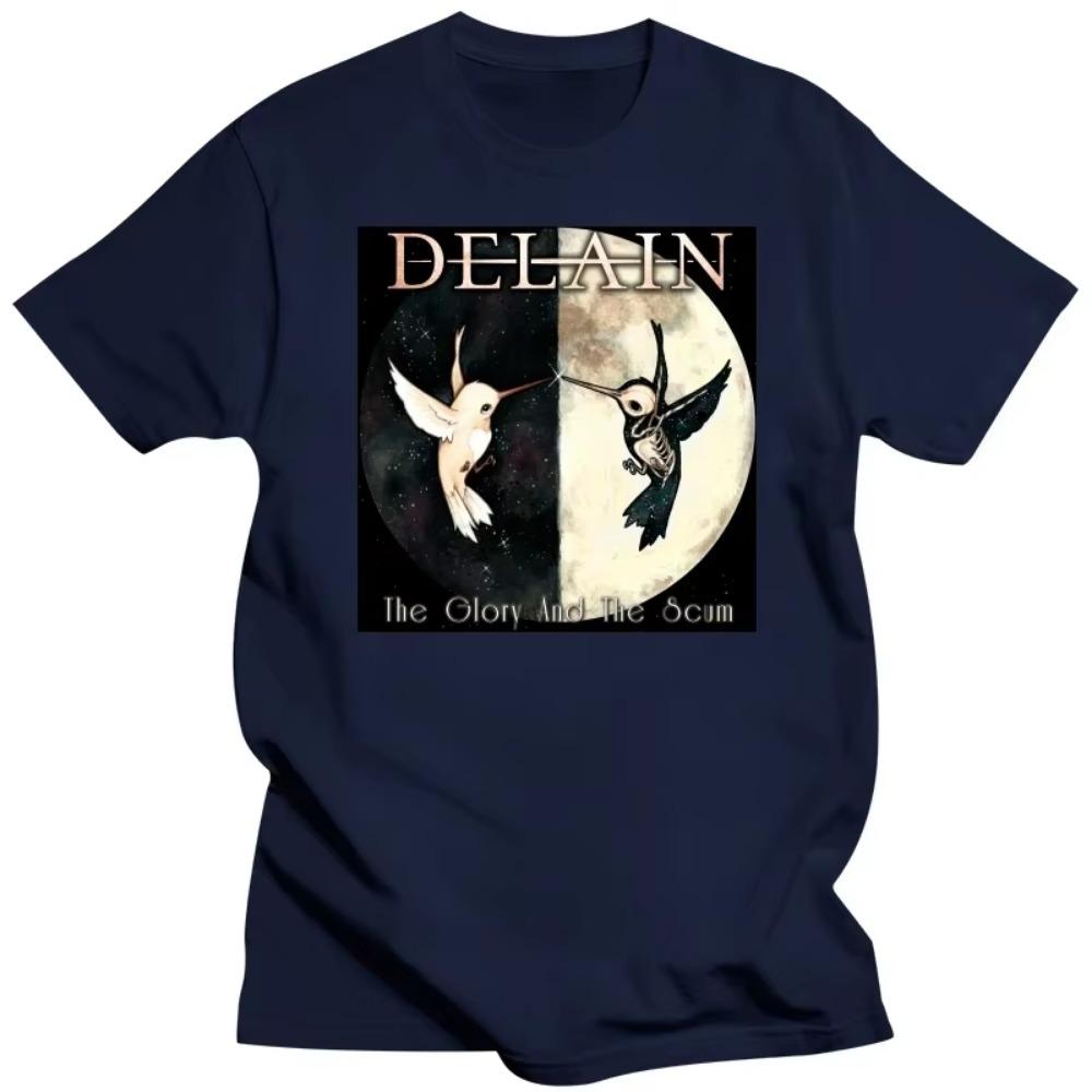 Mens Fashion Summer Cotton T Shirt Symphonic Metal Style Tshirt The Human Contradiction Hip Hop Streetwear Moonbathers Tops Tees
