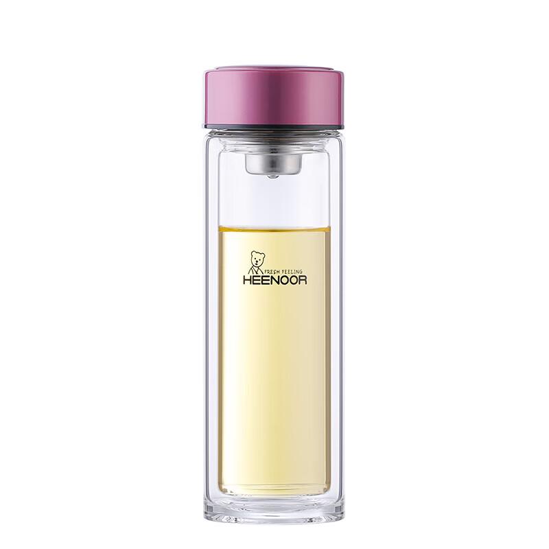 XINUO XN-9505 220ml Double-Layer Glass Cup