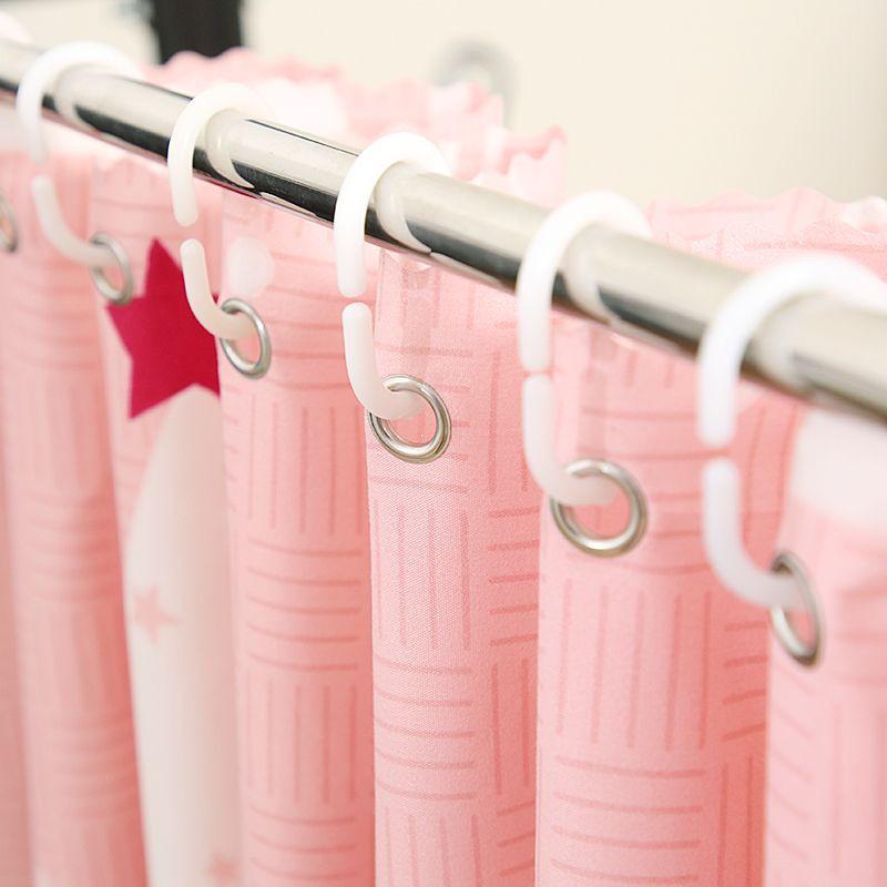 Nordic Minimalist Under-Bed and Upper Bunk Blackout Curtains - Girlish Style for Female Student Dormitories.