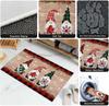 Christmas Carpet Area Rugs Anti-slip Entrance Doormat For Living Room Bedroom Decor Soft Bathroom Kitchen Floor Mat
