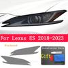 Pour Lexus ES 300H 2018- Phare Extérieur de Voiture Anti-rayures Lampe Avant Teintée Film Protecteur TPU Accessoires de Réparation Autocollant