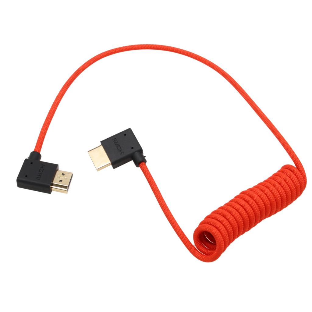 HangTon HDMI 8K 4K 60p Cable for ATOMOS Ninja SmallHD Cine Sony Canon Z8 Type A HDMI Braided 50cm Inferno, Portkeys, Ultra, Indie, A7M4, A7SIII, C300,
