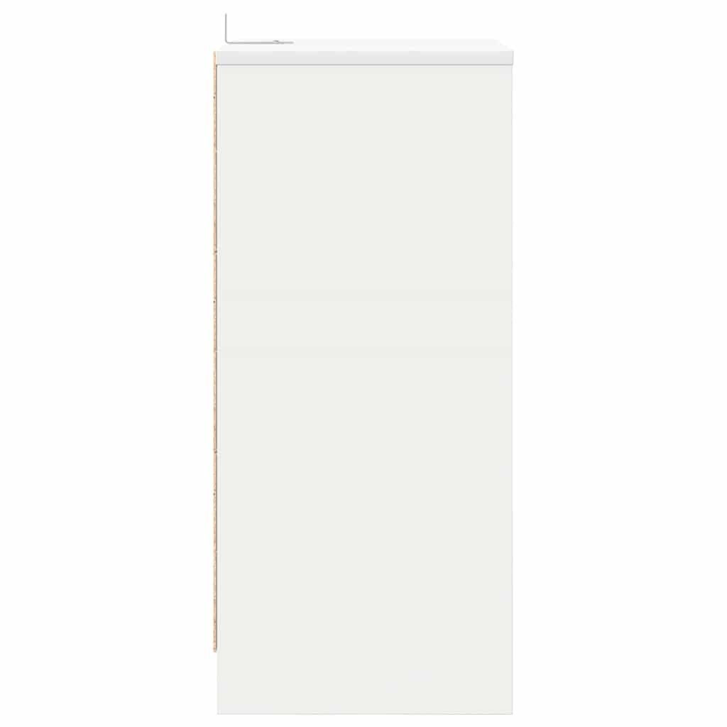 Nightstands (2 pcs) White 40 x 30 x 67 cm Engineered Wood