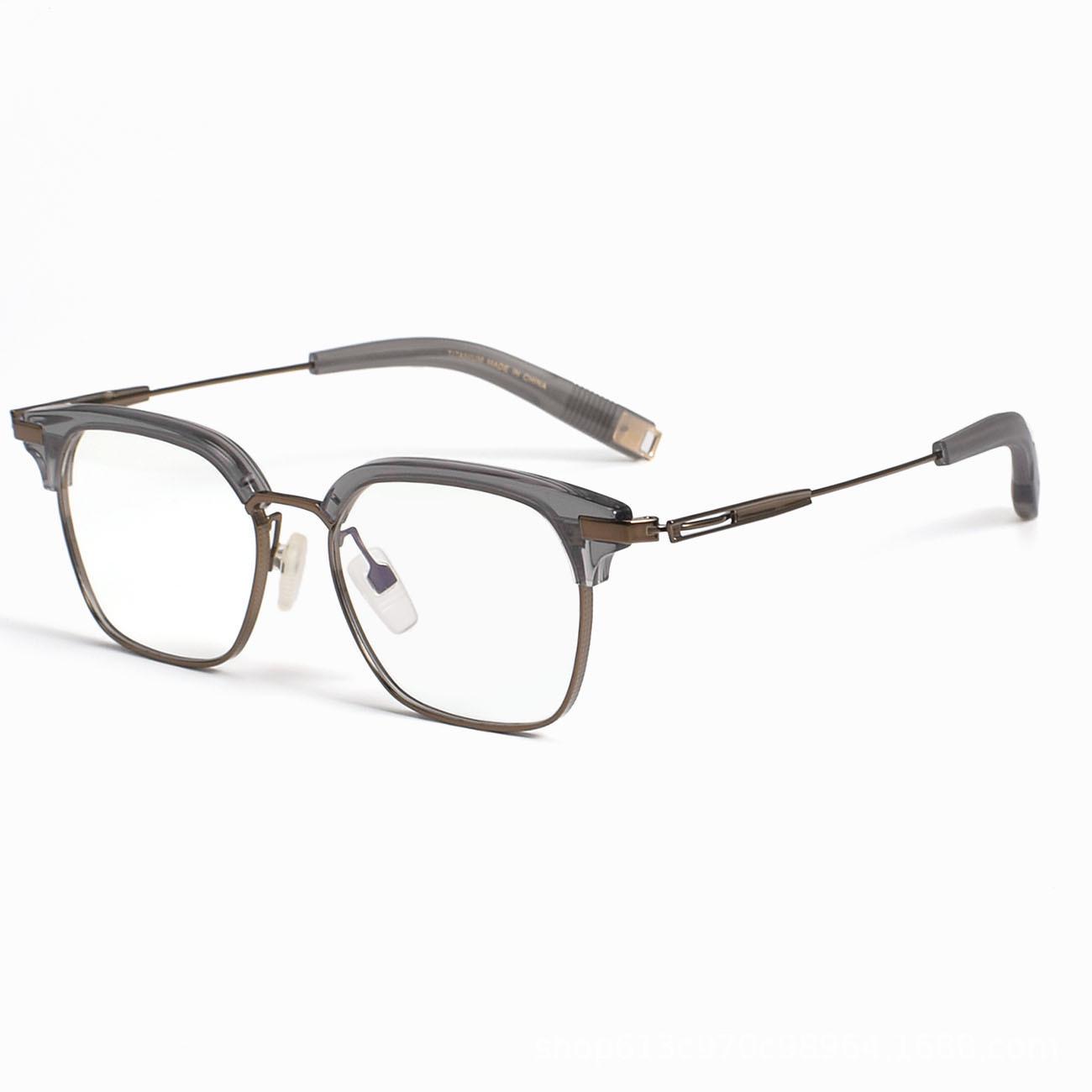 

Очки Dita s 410 Simple Business Square: Сверхлегкая оправа из чистого титана для мужчин с крупным круглым лицом.