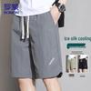 Men's Ice Silk Quick-Dry Casual Shorts