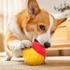 Dog Squeaky Ball Toy, Color Print -Shaped Ball for Small Dogs and