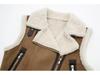 2023 Autumn Women's Street Fashion Fur Sleeveless Vest
