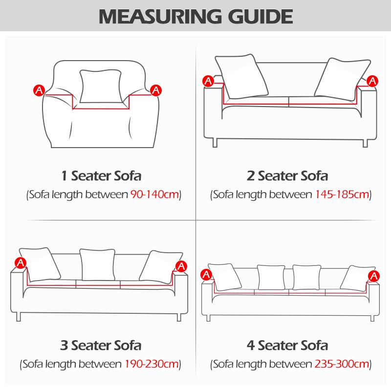 High Stretch Sofa Cover for Living Room Spandex Corner Sofa Covers with Skirt Dustproof Non-slip Sofa Slipcover for Home Hotel