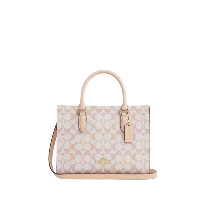 Michael Kors Emilia Medium Leather Satchel желудя