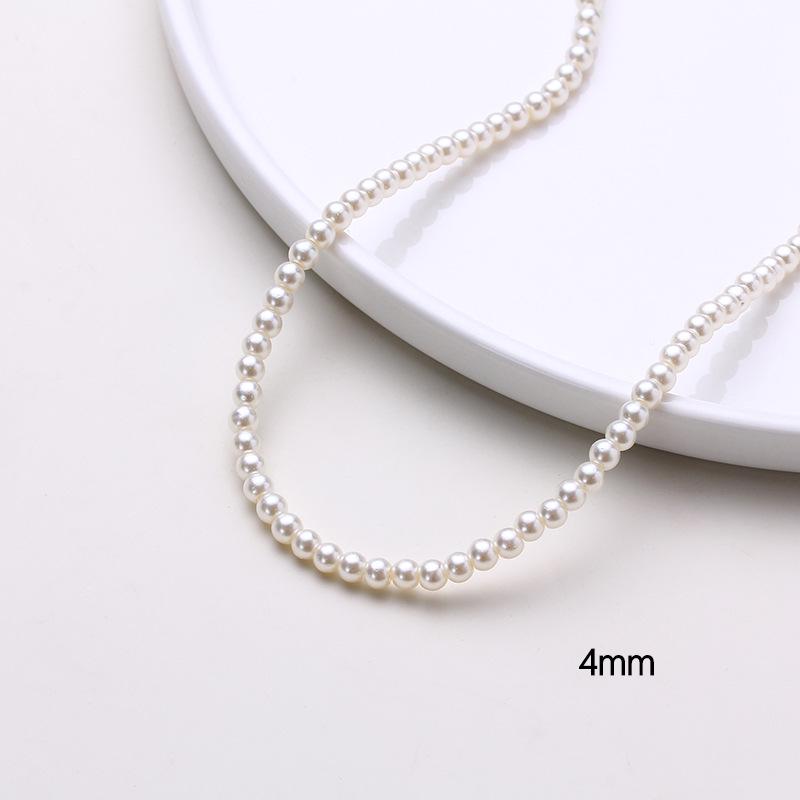 Pearl Color Glass Imitation Pearls Beads for DIY Jewelry Making