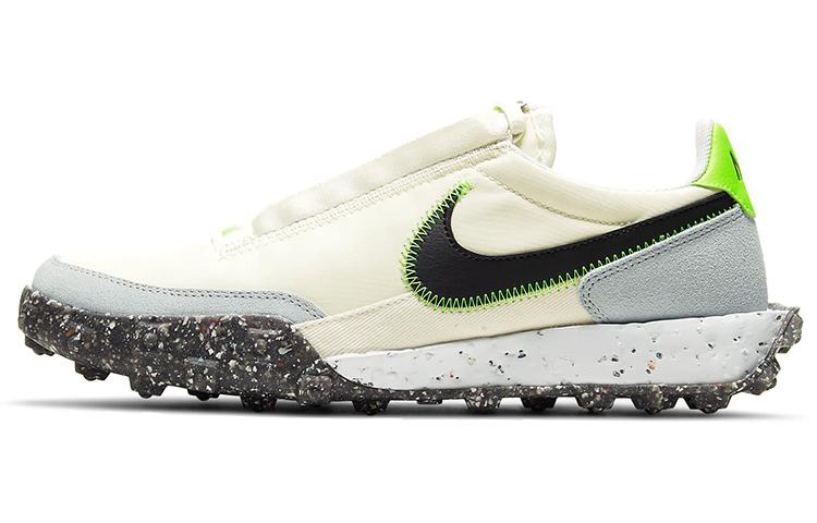 Nike Waffle Racer Crater Pale Ivory Electric Green Women s CT1983-102 42