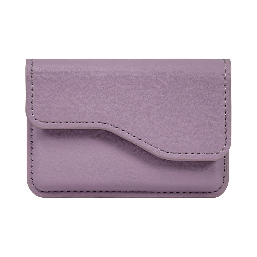 Cash Wallet Flip Card Case Side-opening Card Holder Phone Back Magnetic Card Bag  Male/Famale